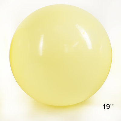 Кулька-гігант Жовтий Макарун 19" (47,5 см) GB19021 фото