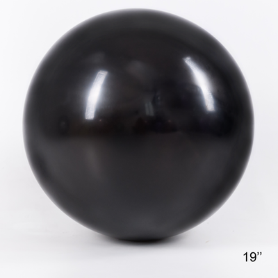 Шар гигант Черный 19" (47,5 см) GB19077 фото